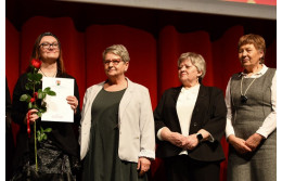 Lenasminiland together with the Club of Traditional Artists received an award for achievements in culture.