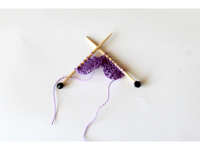 Needles knitting