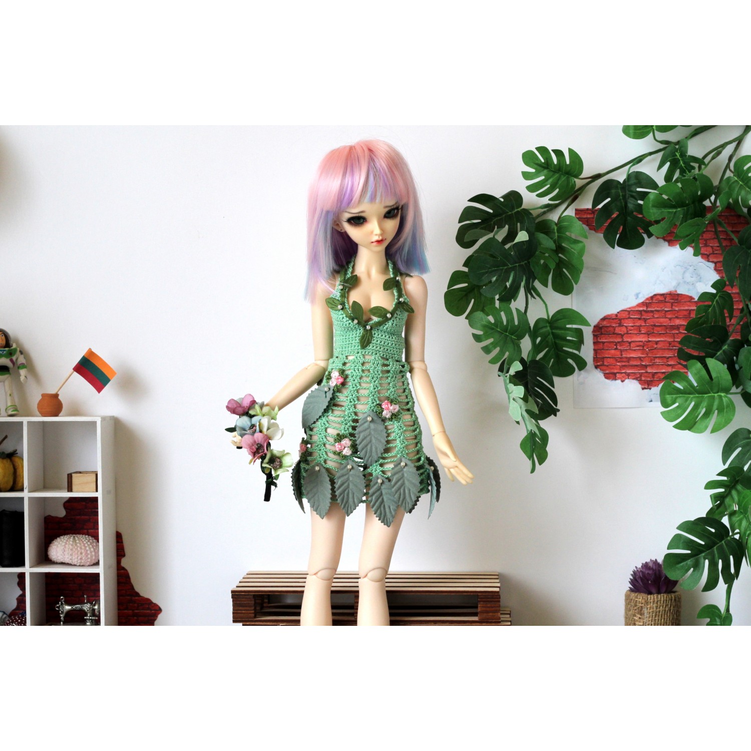 1/4 popular BJD Clothes Dress Outfit for minifee