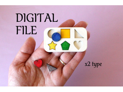 Toy puzzle digital