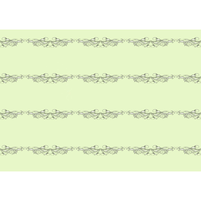 Free printable vintage ornament wallpaper green