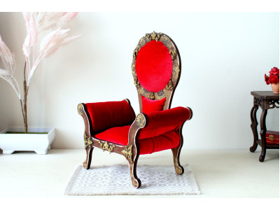 Victorian mirror chair