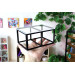 Miniature modern table digital file, laser cut dollhouse