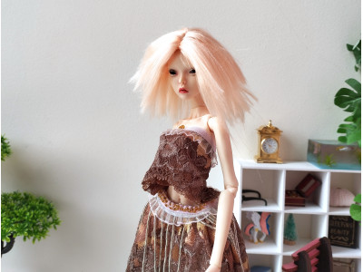 Popovy viscose wig shorter