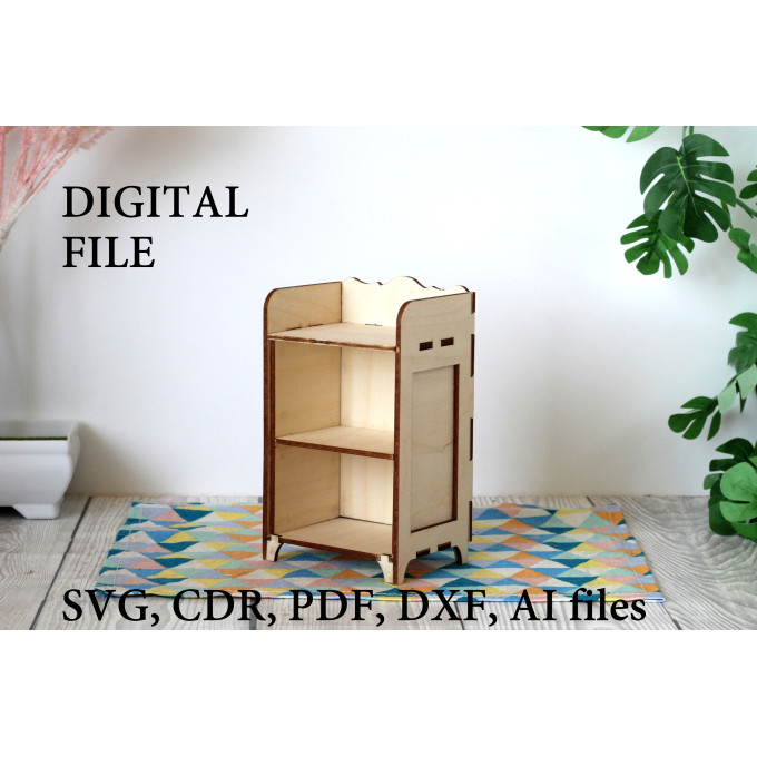 Miniature drawer digital file download 1:6 scale