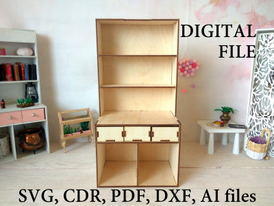 Kitchen spinta vector file