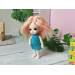 Lati White doll wig, 1:12 scale BJD doll viscose blond coral