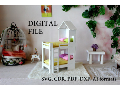 Realpuki bunk bed digital