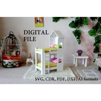 Realpuki bunk bed digital