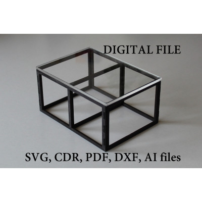 Modern glass table digital