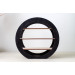 Miniature circular bookcase digital file, modern