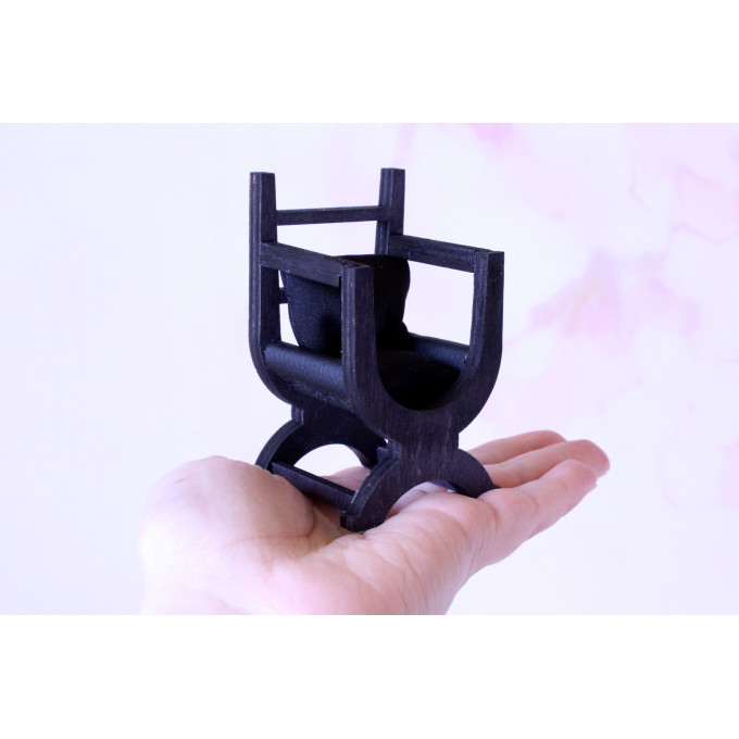 Two miniature Tudor chair 1:12 scale digital file