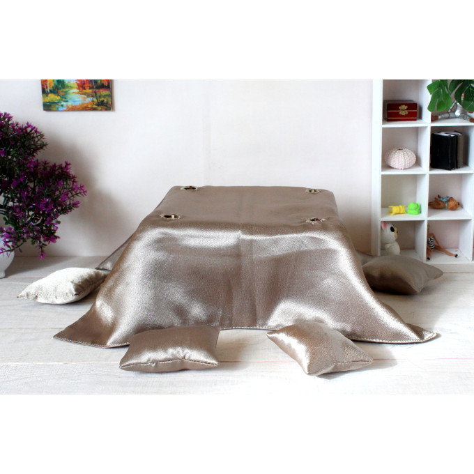 Miniature kotatsu table, traditional Japanese warm heated 