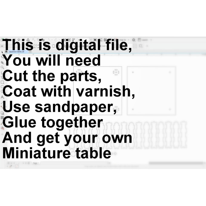 Miniature kotatsu table, traditional Japanese warm heated 