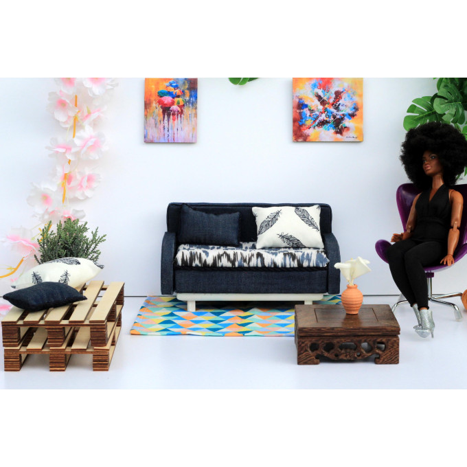 Miniature pallet bed digital file download kit 