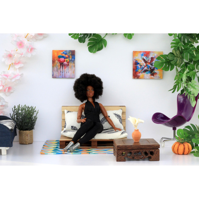 Miniature pallet bed digital file download kit 