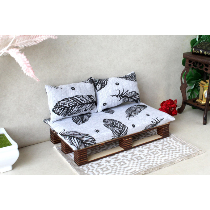 Miniature pallet bed digital file download kit 