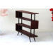 Miniature industrial modern bookcase digital file kit