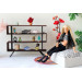 Miniature industrial modern bookcase digital file kit