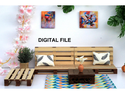 Pallet bed digital