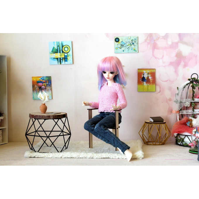 Miniature simple chair laser cut download file