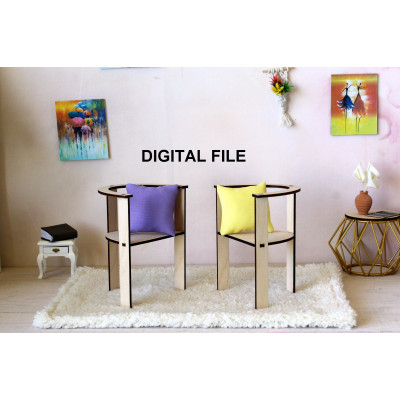 Simple chair digital