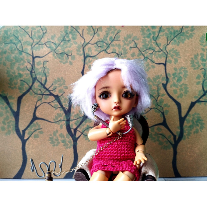 Gold miniature wallpaper digital download file, tree 