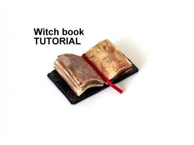 Witch book tutorial 