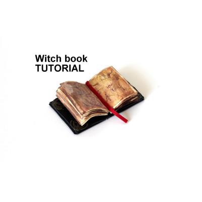 Witch book tutorial 