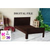 Upgrade set: headboard footboard basic for bed digital