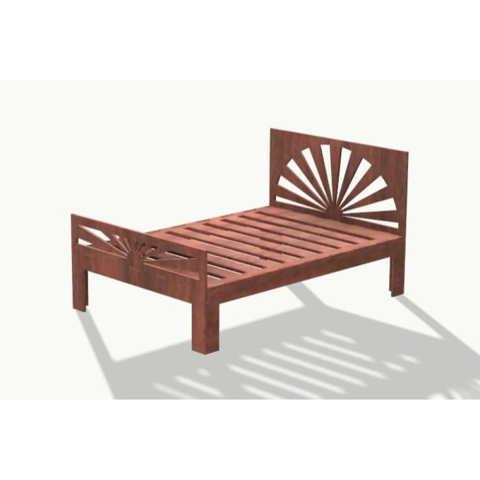 Upgrade set: sunrise headboard footboard for bed digital 