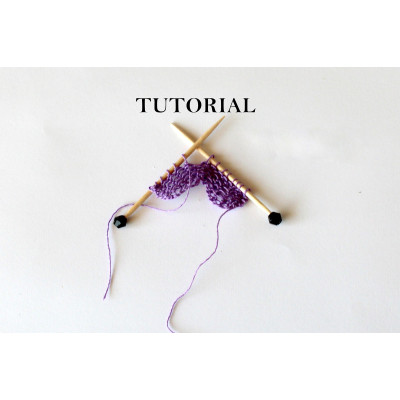 Needles knitting tutorial