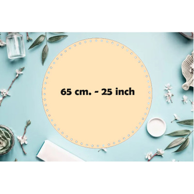 Basket base round 65 cm. 25 inch