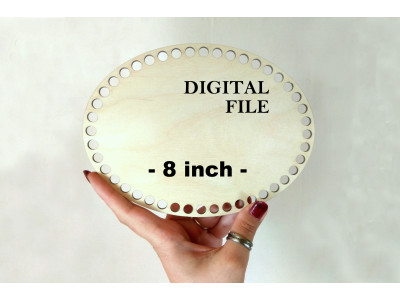 Basket base oval digital