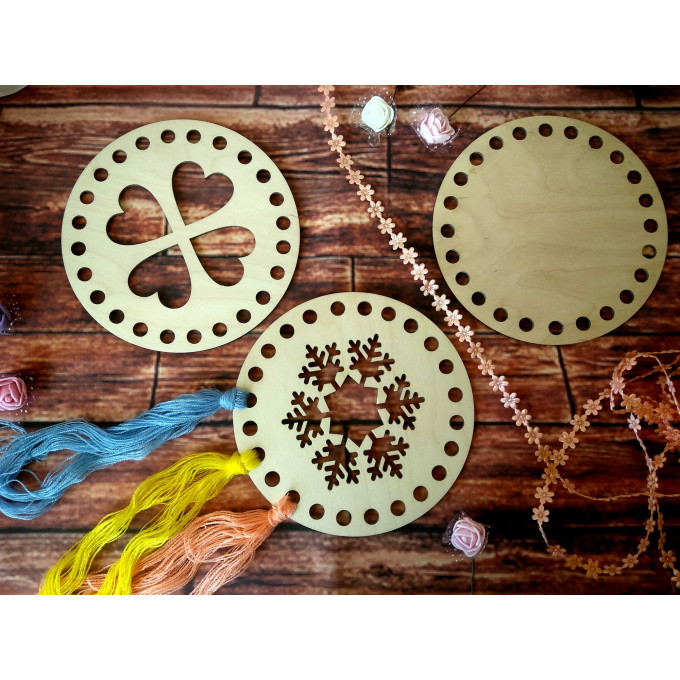 Basket base embroidery floss organizer 6 inch digital