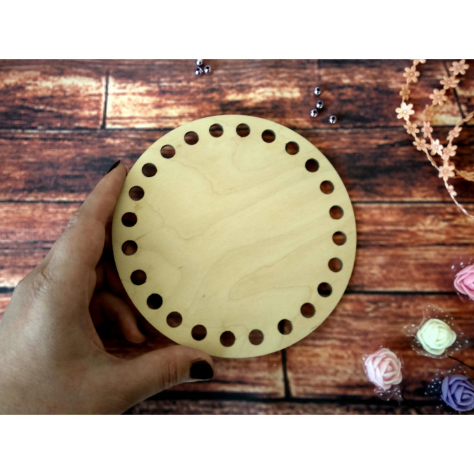 Basket base embroidery floss organizer 6 inch digital