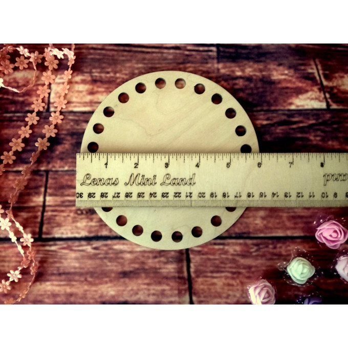 Basket base embroidery floss organizer 6 inch digital