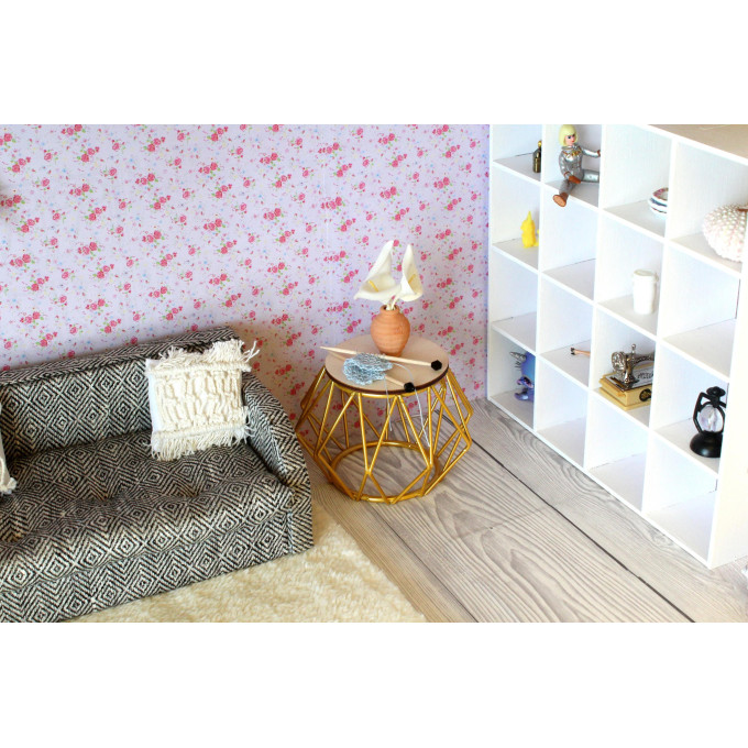 Miniature needles with knitting yarn tutorial PDF 