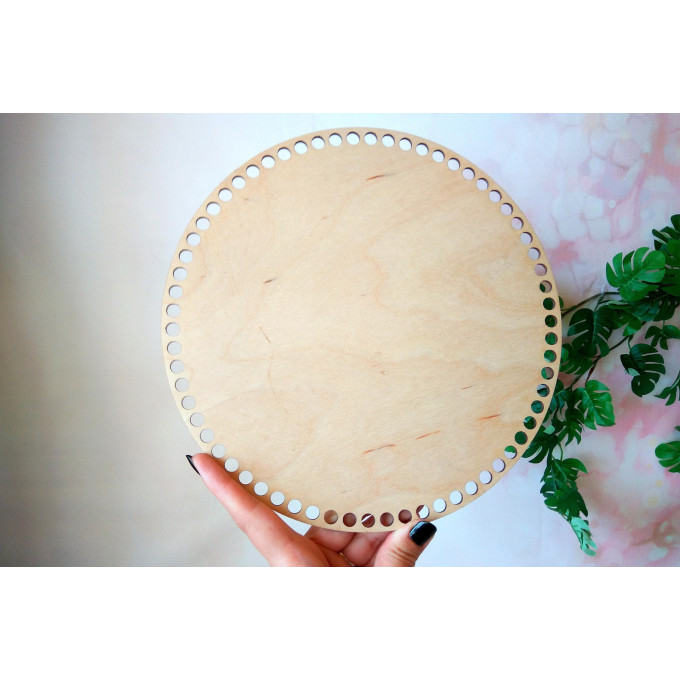 Basket base 10 inch 25 cm. digital file round craft 