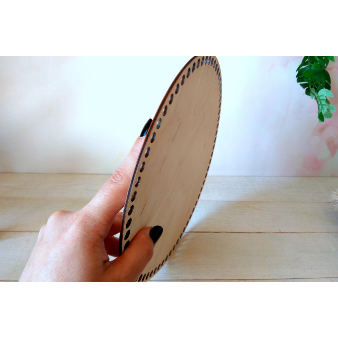 Basket base 10 inch 25 cm. digital file round craft 