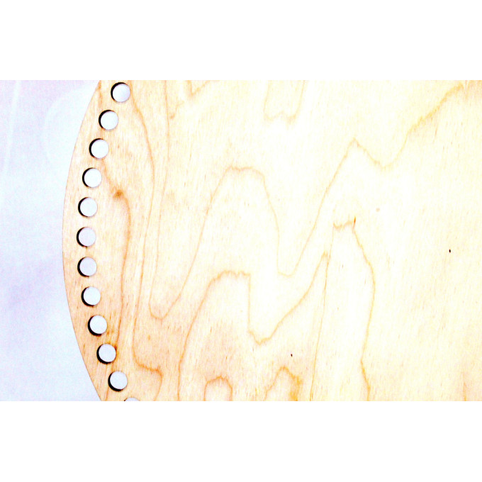 Basket base round 12 inch 30 cm digital file laser 