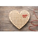 Embroidery base heart digital file Valentine day love