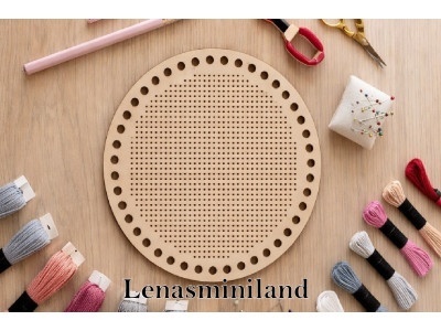 Embroidery base round 20