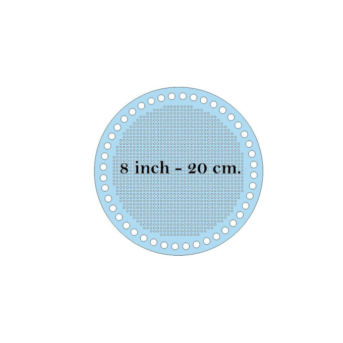 Cross stitch embroidery base round digital download