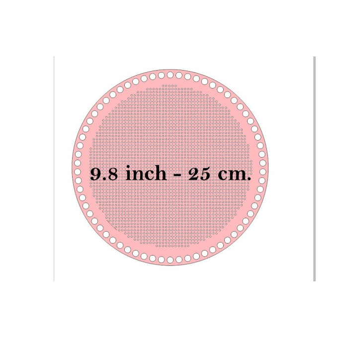 Cross stitch embroidery base 10 inch file plywood 