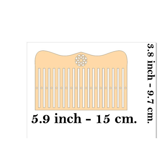 Rigid heddle laser cut loom kit weaving digital file 