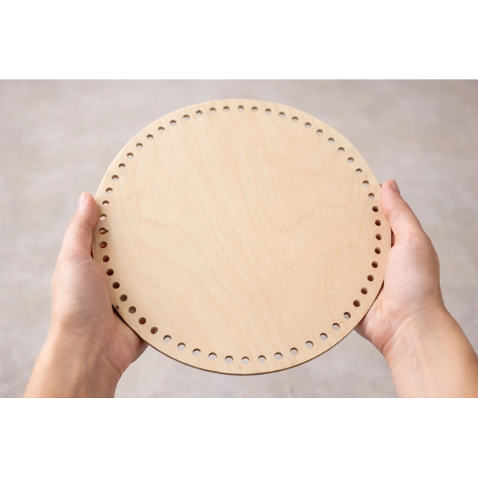 Basket base round 16 inch 40 cm digital file laser cut 