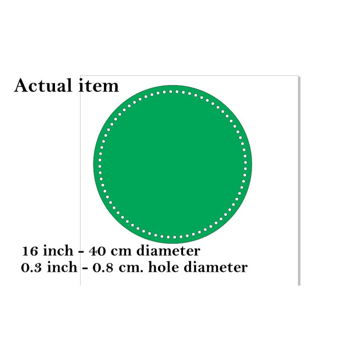 Basket base round 16 inch 40 cm digital file laser cut 