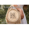 Basket base round 16 inch 40 cm digital file laser cut 