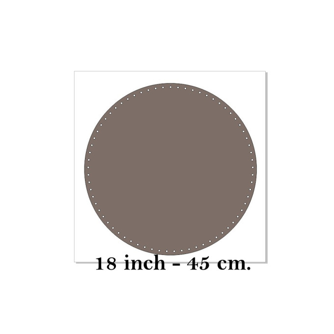 Basket base round 18 inch 45 cm digital file laser cut